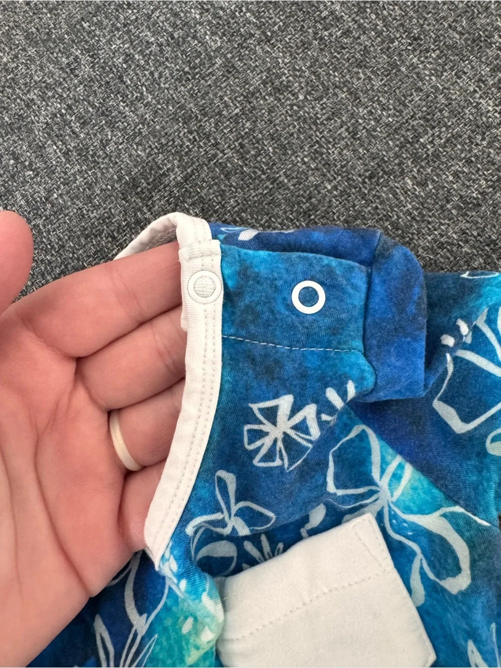 Coco Moon Bamboo Hawaiian Baby Romper